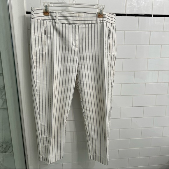 Striped capri pants. - Picture 2 of 4